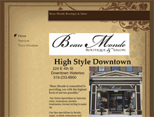 Tablet Screenshot of beaumondedowntown.com